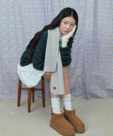 WOOLY SCARF - GREY