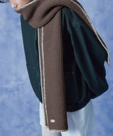 WOOLY SCARF - TAUPE