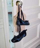 [x SLY] BLISS LACEUP SNEAKERS - GREEN CHECK(GN)